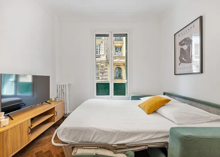 Chic 2-room - Place Du Pin Apartman Nizza